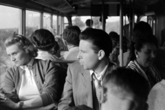 1952, Fortepan/Album018, bus, cabin, travelling, Fortepan #187521