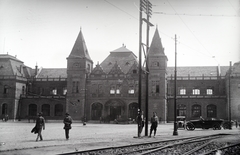 Magyarország, Miskolc, Tiszai pályaudvar., 1931, Hirschler Károly, torony, pályaudvar, Fortepan #187544