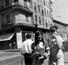 Románia,Erdély, Nagyvárad, Rimanóczy Kálmán utca (Áldás utca, Strada Iosif Vulcan) a Bémer tér (Piata Regele Ferdinand I) felől nézve., 1970, Szalay Béla, Fortepan #187783