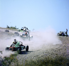 Magyarország, Szentendre, Izbég, autocross verseny., 1980, Szalay Béla, színes, Fortepan #187909