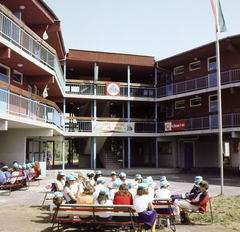 Magyarország,Balaton, Zánka, Úttörőváros (később Gyermek és Ifjúsági Centrum)., 1983, Szalay Béla, színes, Fortepan #187969