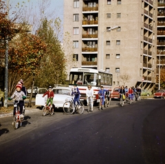 Magyarország, Budapest XI., Bogdánfy utca., 1980, Szalay Béla, színes, Budapest, Lágymányosi lakótelep, Fortepan #188062