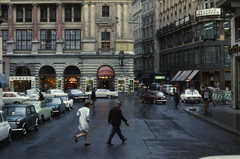 Ausztria, Bécs, Habsburgergasse, keresztben a Graben, szemben a Jungferngasse., 1969, Fortepan/Album040, Fortepan #188416