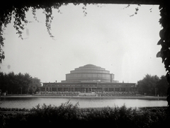 Lengyelország, Wroclaw, Hala Stulecia (ekkor Jahrhunderthalle, később Hala Ludowa)., 1936, Lőrincze Judit, Fortepan #188557