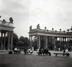 Németország, Potsdam, Sanssouci-kastély., 1936, Lőrincze Judit, Fortepan #188640