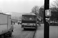 Magyarország, Óbuda, Budapest III., Szentlélek (Korvin Ottó) tér, autóbusz-végállomás., 1980, Orosz István, Budapest, autóbusz, Ikarus-márka, Ikarus 180, Nysa-márka, Barkas-márka, Fortepan #188974