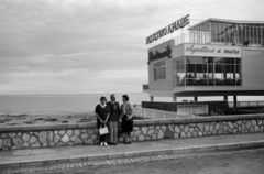 Olaszország, Terracina, Lungomare Matteotti., 1960, Palkó Zsolt, modern építészet, Fortepan #189091