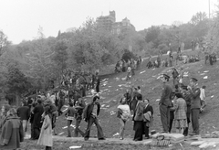 Hungary, Tabán, Budapest I., koncert után., 1978, Fortepan, youth, Budapest, Fortepan #18913