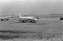 Hungary, Ferihegy (now - Ferenc Liszt) International Airport, Budapest XVIII., 1965, Ungvári György, Hungarian Airlines, Aeroflot airlines, Budapest, Fortepan #189308