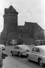 Lengyelország, Gdańsk, Targ Węglowy, Börtön Torony és a Kínzókamra (Wieza Wiezienna i Katownia)., 1959, Tölg Anna, műemlék, Fortepan #189739