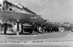 Hungary, Budapest XI., Kosztolányi Dezső téri autóbusz-pályaudvar a Bukarest utcában., 1963, UVATERV, Budapest, Fortepan #189966