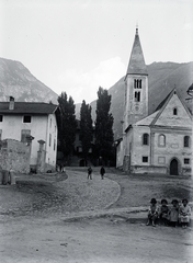 Olaszország, Bronzolo, Szent Leonhard-templom (San Leonardo di Bronzolo)., 1916, Wittner Lucia, Fortepan #190113