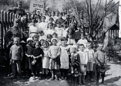 1915, Zagyva Tiborné, judaism, public school, education, Fortepan #190243