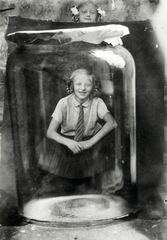 1924, Zagyva Tiborné, girl, trick, preserve, Fortepan #190300