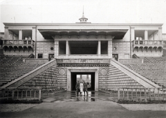 Ukrajna, Kijev, Velika Vaszilkivszka út 55., Összukrán Stadion (eredetileg Trockij Vörös Stadion, ma Olimpiai Stadion)., 1942, Zagyva Tiborné, Fortepan #190367