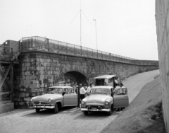 Hungary, Budapest XI., Citadella, a Szivárvány című vasárnap délelőtti műsor munkatársai., 1963, Szalay Zoltán, Budapest, Fortepan #190569