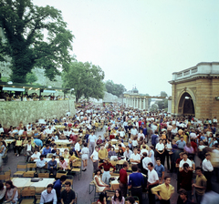 Magyarország, Budapest I., Várkert Bazár, Budai Ifjúsági Park., 1970, Szalay Zoltán, színes, Budapest, Fortepan #191060