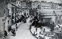 Málta, Valletta, Liesse, középen a Victoria-kapu., 1928, Kieselbach Gyula, Fortepan #191389