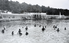 Horvátország,Adria, Hvar, tengerpart, strand., 1938, Kieselbach Gyula, Fortepan #191424