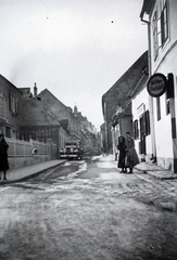 Ausztria, Bécs, Grinzing, Probusgasse a Pfarrplatz felől az Armbrustergasse felé nézve., 1932, Kieselbach Gyula, Fortepan #191486