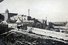 Malta, Bormla, Verdala erőd (Fort Verdala), ekkor hadifogolytábor., 1919, Kieselbach Gyula, Fortepan #191540