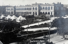 Malta, Bormla, Verdala erőd (Fort Verdala), ekkor hadifogolytábor., 1919, Kieselbach Gyula, Fortepan #191542