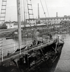 Németország, Bremerhaven, kikötő., 1939, Kieselbach Gyula, Fortepan #191565