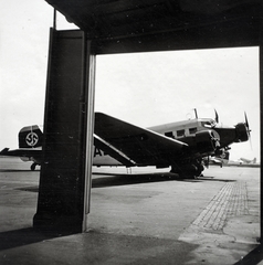 1939, Kieselbach Gyula, repülőgép, Junkers-márka, Junkers Ju 52, Fortepan #191683