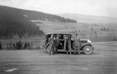 1932, Fortepan, excursion, tableau, landscape, mountain, automobile, meadow, Fortepan #19242