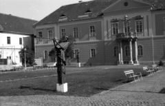 Magyarország, Óbuda, Budapest III., Fő tér, a Zichy-kastély parkja., 1980, Kriss Géza, Budapest, Fortepan #192602