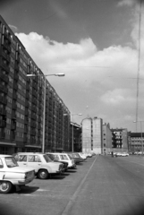 Magyarország, Budapest VIII., Szigony utca a Práter utca felől a Baross utca felé nézve., 1982, Kriss Géza, Zaporozsec-márka, Budapest, Fortepan #192696