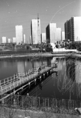 Magyarország, Budapest X., Kőbánya Újhegyi lakótelep. Szocialista Brigádok Parkja (később Bányató Park)., 1984, Kriss Géza, Budapest, Fortepan #192698