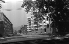 Magyarország, Budapest XIII., Váci út, szemben a Bessenyei utca., 1971, Kriss Géza, Budapest, Fortepan #192800