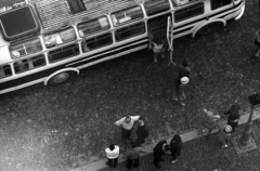 Magyarország, budai Vár, Budapest I., Szentháromság tér a Mátyás-templom előtt., 1969, Kriss Géza, Budapest, Fortepan #192977