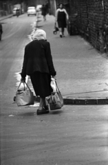 Magyarország, Budapest VIII., a Nagy Templom utca és a Práter utca sarok az Üllői út irányába nézve., 1971, Kriss Géza, Budapest, Fortepan #193082