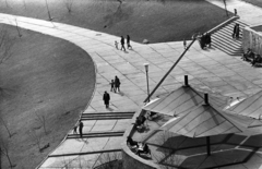 Magyarország, Gellérthegy, Budapest XI., déli lejtője a Citadella alatt, Jubileumi park., 1971, Kriss Géza, Budapest, Fortepan #193220