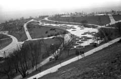 Magyarország, Gellérthegy, Budapest XI., déli lejtője a Citadella alatt, Jubileumi park., 1971, Kriss Géza, Budapest, Fortepan #193223