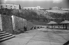 Magyarország, Gellérthegy, Budapest XI., déli lejtője a Citadella alatt, Jubileumi park., 1971, Kriss Géza, Budapest, Fortepan #193225