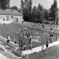 1965, Gábor Viktor, medence, strand, Fortepan #193636