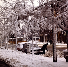 Magyarország, Budapest VIII., József körút az Üllői út felé nézve, jobbra a Ferenc körút., 1980, Gábor Viktor, Budapest, Fortepan #193658