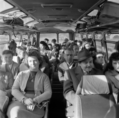 1965, Gábor Viktor, vehicle interior, bus, Fortepan #193908