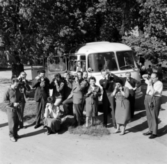 1965, Gábor Viktor, camera, photography, bus, Skoda-brand, Fortepan #193910