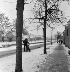 Magyarország, Vértesszőlős, Templom utca a felvétel a 35, számú ház előtt készült., 1973, Gábor Viktor, Fortepan #193972