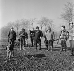 1966, Gábor Viktor, dog, hunter, hunting, weapon, gun, Fortepan #194040