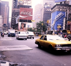 Amerikai Egyesült Államok, New York, Manhattan, Times Square., 1990, Gábor Viktor, Fortepan #194142