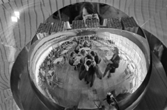 Hungary, Győr, Közlekedési és Távközlési Műszaki Főiskola (később Széchenyi Egyetem), menza., 1974, Gábor Viktor, photography, reflection, Fortepan #194158