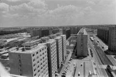 Hungary, Újpalota, Budapest XV., kilátás a Zsókavár utca 28-as számú házból., 1974, Gábor Viktor, Budapest, Fortepan #194235