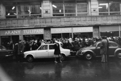 Hungary, Budapest V., Kristóf tér 2., 1976, Gábor Viktor, clothing store, Budapest, Fortepan #194433