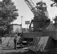 Magyarország, Óbuda, Budapest III., Óbudai Hajógyár., 1970, Bojár Sándor, Budapest, Fortepan #194907