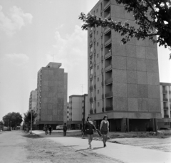 Magyarország, Kaposvár, a Honvéd utca a 48-as Ifjúság útja felől nézve., 1974, Bojár Sándor, Fortepan #194975